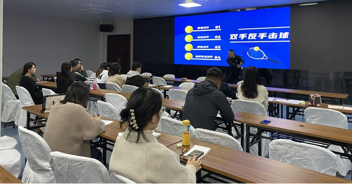 教师试讲现场